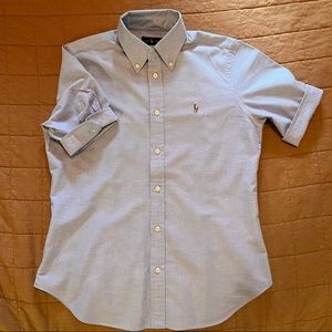 Women’s Short Sleeve Ralph Lauren Oxford